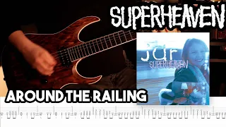 Around The Railing Cover // Superheaven (Tabs on Screen)