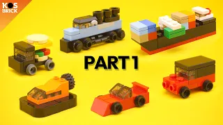 Lego City Mini Vehicles - Part 1 (Tutorial)