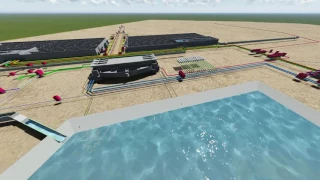 Water Mega Reservoirs Project  Umm Birka Qatar _PRPS1  Simulation