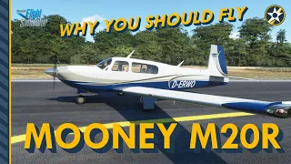 Why You Should Fly the Carenado Mooney Ovation M20R | MSFS 2020 | KORF-KFFA | VFR