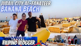 JUBAIL CITY, BANANA BEACH AL-FANATEER SAUDI ARABIA with @AndrewLakwatsero