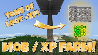 Minecraft 1.16 EASY MOB AND XP FARM! [Java, Bedrock, Pocket Edition, Xbox, Ps4 ]