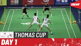 BWF Thomas Cup Finals 2022 | Chinese Taipei vs. Canada | Group C