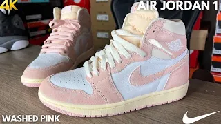 Air Jordan 1 Washed Pink On Feet Review