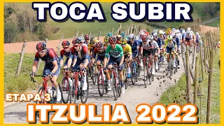 RESUMEN ETAPA 3 ➤ ITZULIA 2022 🇪🇸 Muros Imposibles