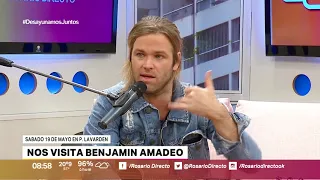 CANAL 5 ROSARIO – ROSARIO DIRECTO – NOS VISITO BENJAMIN AMADEO