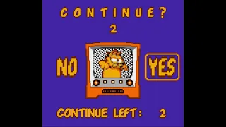 Game Over: Garfield - Caught in the Act (Game Gear)