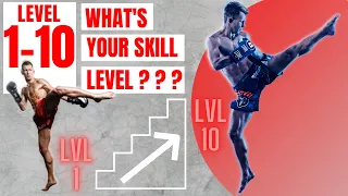 Roundhouse Kick LVL 1-10 | What's Your Skill + Technique Advice