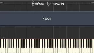[Synthesia][MIDI] Happy