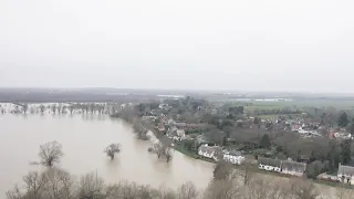 Floods at Holywell