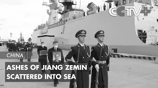 Ashes of Jiang Zemin Scattered into Sea