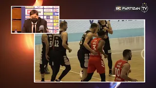 BC Partizan TV: Partizan NIS - Crvena zvezda 78:79 | polufinale Kupa Radivoj Korać 2021.