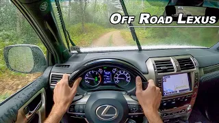 Muddy Mall Crawler Off Road - 2020 Lexus GX 460 POV (Binaural Audio)