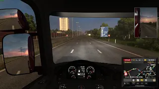 Euro Truck Simulator 2 - 10000 HP engine mod, hitting 350kph+!