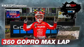 360 GoPro MAX Lap |  MXGP of Trentino 2022 #MXGP #Motocross