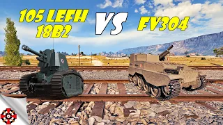 World of Tanks - 105 LeFH18B2 vs FV304 DAMAGE RECORD! (WoT gameplay)