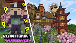 Mystery Statues & Terraforming! | Hermitcraft 10 | Ep.12