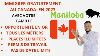 GRÂCE À CE PROGRAMME IMMIGRER GRATUITEMENT AU CANADA 🇨🇦 EN 2023 AVEC VOTRE FAMILLE