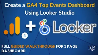 Looker Studio Dashboard Using Google Analytics Data (beginner's tutorial)