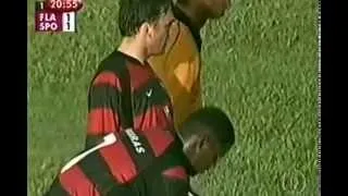 Flamengo 5-3 São Paulo(Copa dos Campeões 2001)-1 Tempo da Final Primeiro Jogo