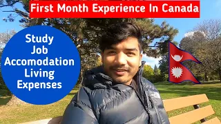 First Month Experience In Canada ׀ International Student In Canada