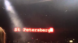 Robbie Williams - Intro live Saint-Petersburg