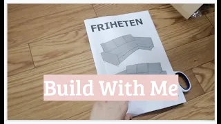 Build With Me - Friheten Sofa Bed from Ikea