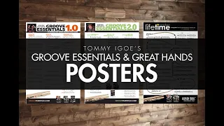 Tommy Igoe's Groove Essentials & Great Hands POSTERS!