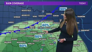 DFW Weather: Cold front bringing some rain to North Texas