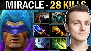 Anti-Mage Dota Gameplay Miracle with 28 Kills and Abyssal