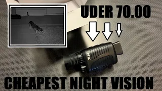 Cheapest Night Vision On Amazon....... and it WORKS !!!!