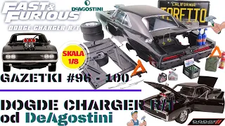 Dodge Charger R/T - budowa modelu od DeAgostini - gazetki nr 96 - 100