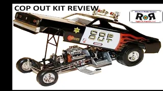 Cop Out Funny Car (I) 1:25 Scale MGRM 85-4093  -Model Kit Build & Review