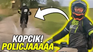 KOPCIK! POLICJA Z TYŁU! 🚔