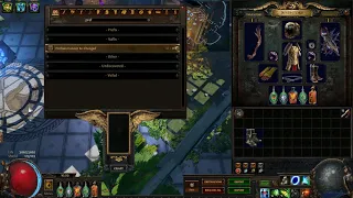 Path of Exile Legion - 'Meta Crafting' Spell Dodge Boots.