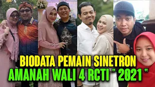 BIODATA PEMAIN AMANAH WALI 4 RCTI | TERBARU TERLENGKAP BESERTA UMUR DAN NAMA ASLI SERTA PASANGAN