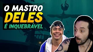 FOMOS afundados por CHALUPA INDESTRUTÍVEL! duo YODA || Sea of Thieves