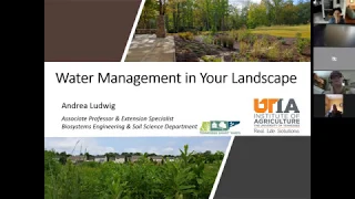 Water Management in the Landscape