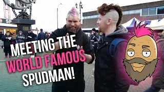 Meeting the Spudman & Shaving my Head!