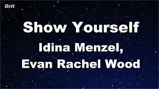 Karaoke♬ Show Yourself - Idina Menzel, Evan Rachel Wood 【No Guide Melody】 Instrumental