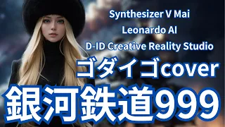 【AIが歌う】銀河鉄道999/ゴダイゴ cover【Synthesizer V】【Leonardo AI】【Creative Reality Studio】