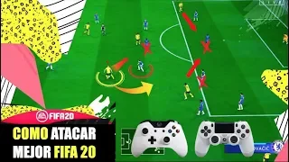 COMO HACER QUE LOS EXTREMOS ATAQUEN EL AREA! COMO ATACAR MEJOR TUTORIAL FIFA 20!