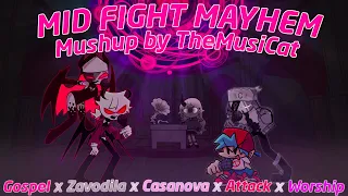 "Mid Fight Mayhem" [4 Characters] (Gospel Mashup) [Friday Night Funkin' Mashup]