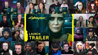 Cyberpunk 2077 Launch Trailer Reaction Mashup & Review