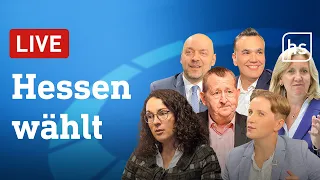 Hessen wählt: Spitzenrunde zur Landtagswahl | LIVE