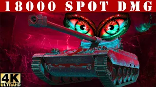 ✔️ AMX 13 105 WoT ◼️ 18K spot Damage ◼️ WoT Replays gameplay