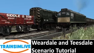Train Simulator 2015 Tutorial - Weardale and Teesdale Railway Network - Making a Scenario