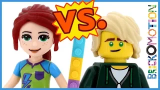 Head On - LEGO Minidolls vs. Minifigures