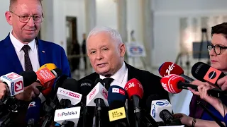 J.Kaczyński: Weźmiemy udział w jutrzejszej demonstracji,  jako obywatele