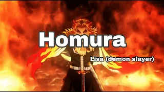 Lisa Homura demon slayer Lyrics-Eng/Rom